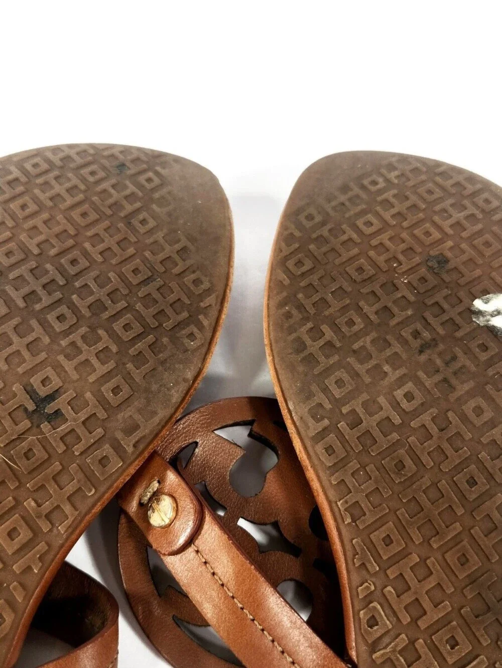 Tory Burch Brown Strappy Sandals Size 9.5